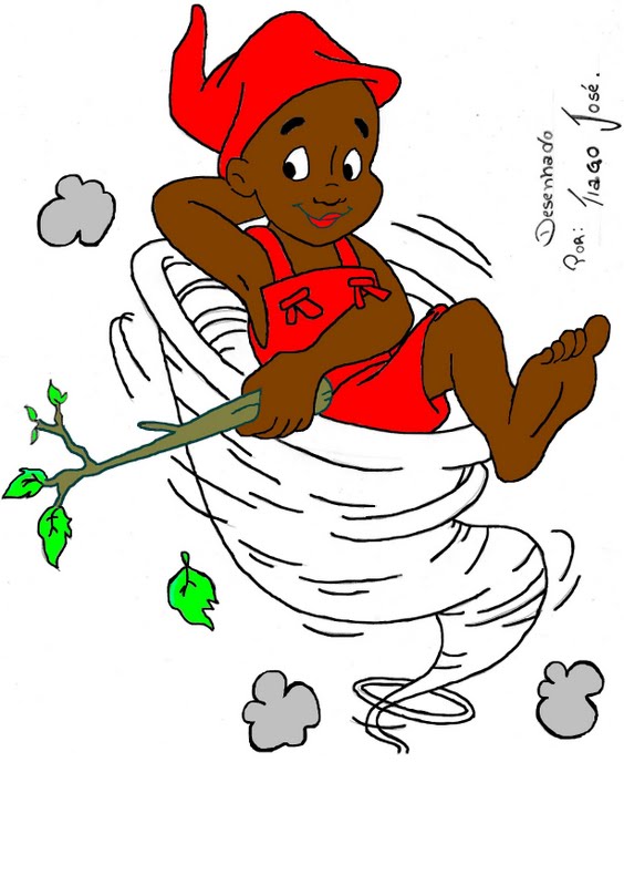 TiagO TjS Desenhos Desenho Saci Sitio